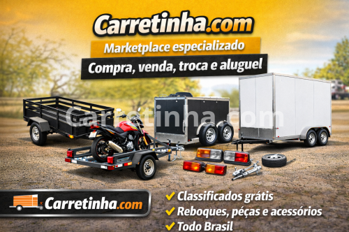 Carretinha.com: marketplace e classificados grátis para compra, venda, troca e aluguel de carretinhas