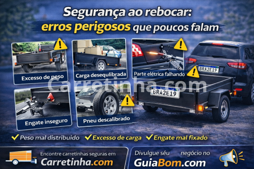 Segurança ao rebocar: erros perigosos que poucos falam