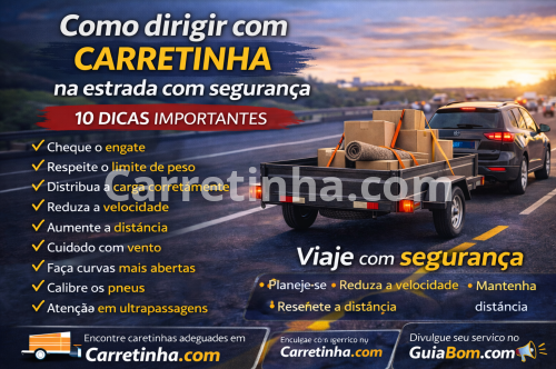 Como dirigir com carretinha na estrada com segurança