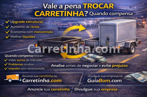 Vale a pena trocar carretinha? Quando compensa