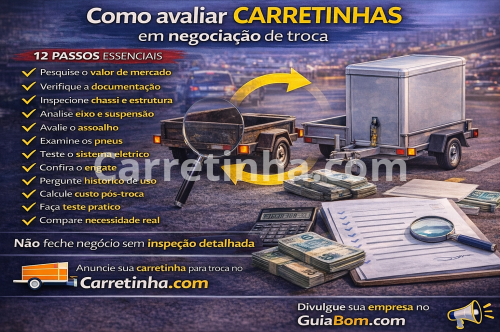Como avaliar carretinhas em negociação de troca