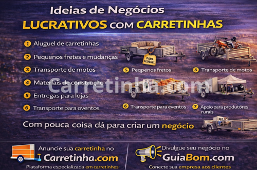 Ideias de negócios lucrativos com carretinhas
