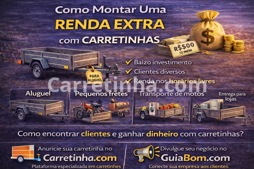 Como montar uma renda extra com carretinhas