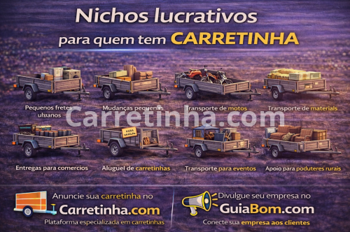 Nichos lucrativos para quem tem carretinha