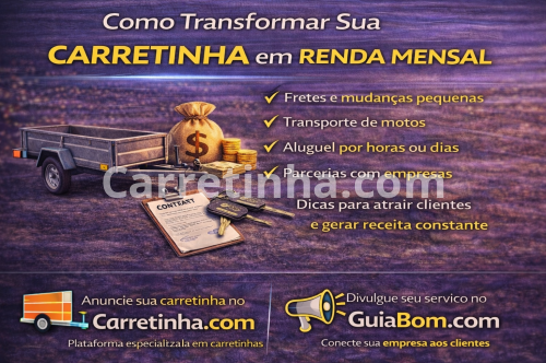 Como transformar sua carretinha em renda mensal