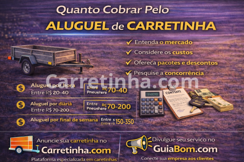 Quanto cobrar pelo aluguel de carretinha