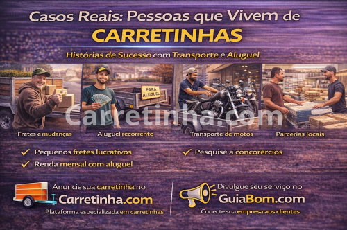 Casos reais: pessoas que vivem de carretinhas