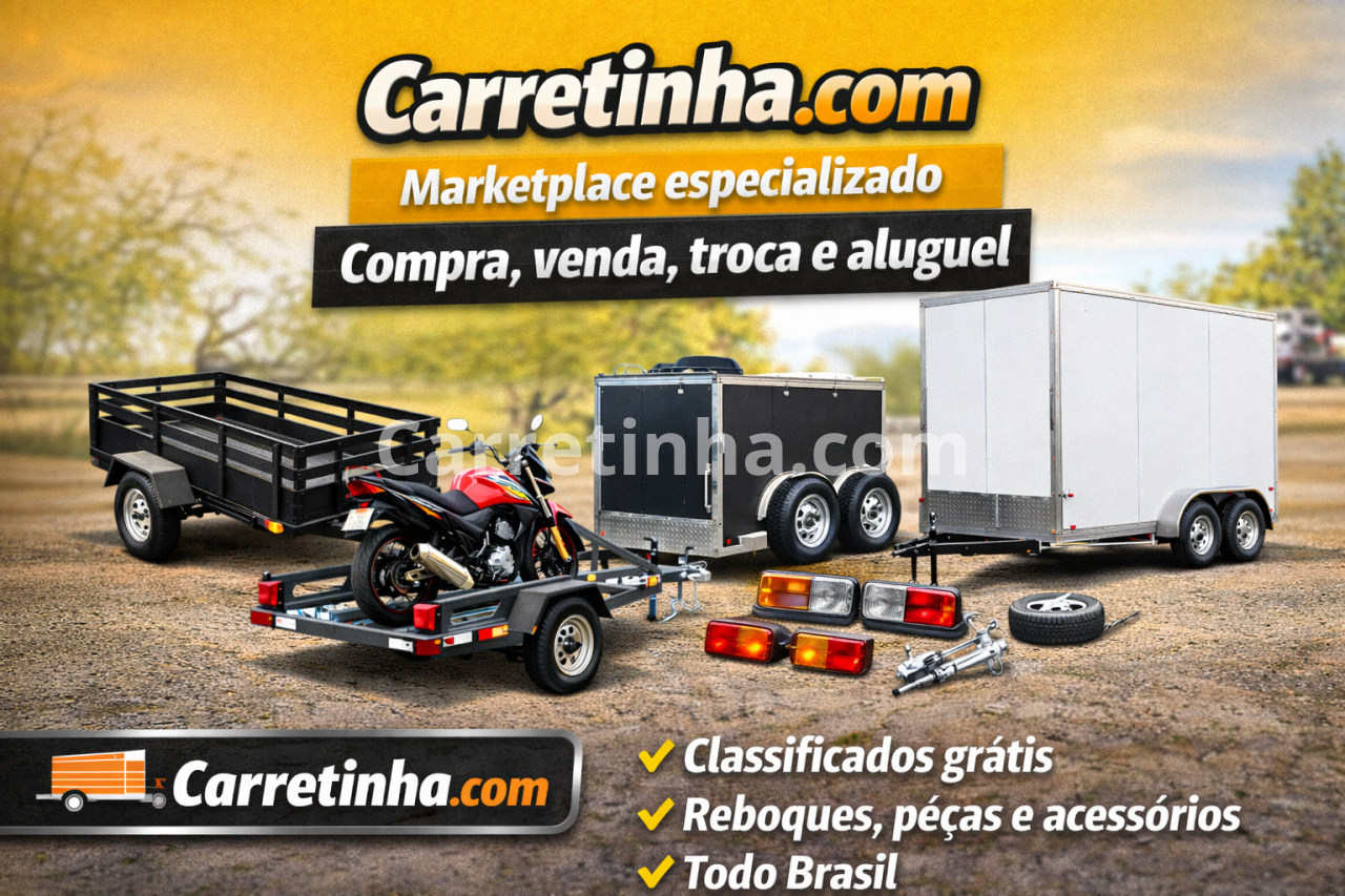 Carretinha.com: marketplace e classificados grátis para compra, venda, troca e aluguel de carretinhas