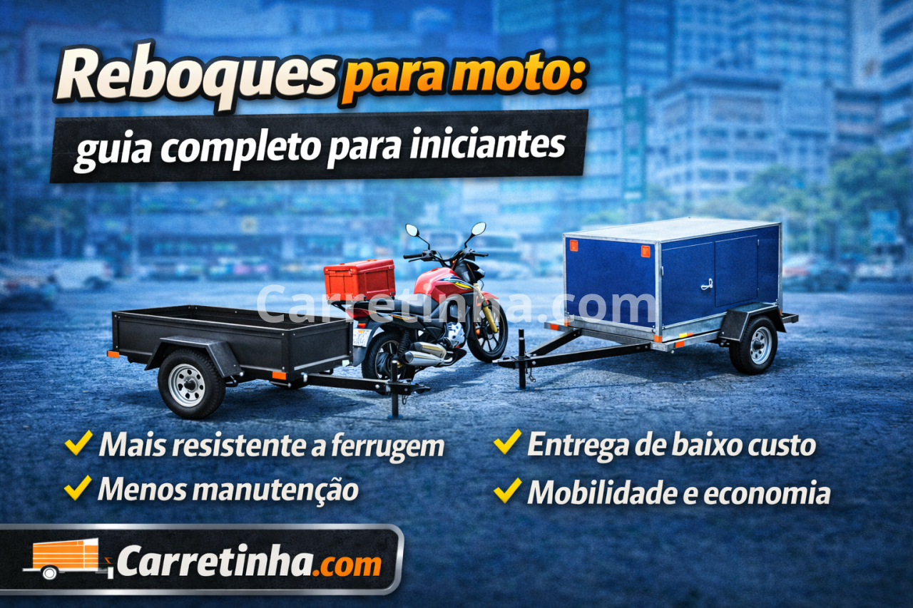 Reboques para moto: guia completo para iniciantes
