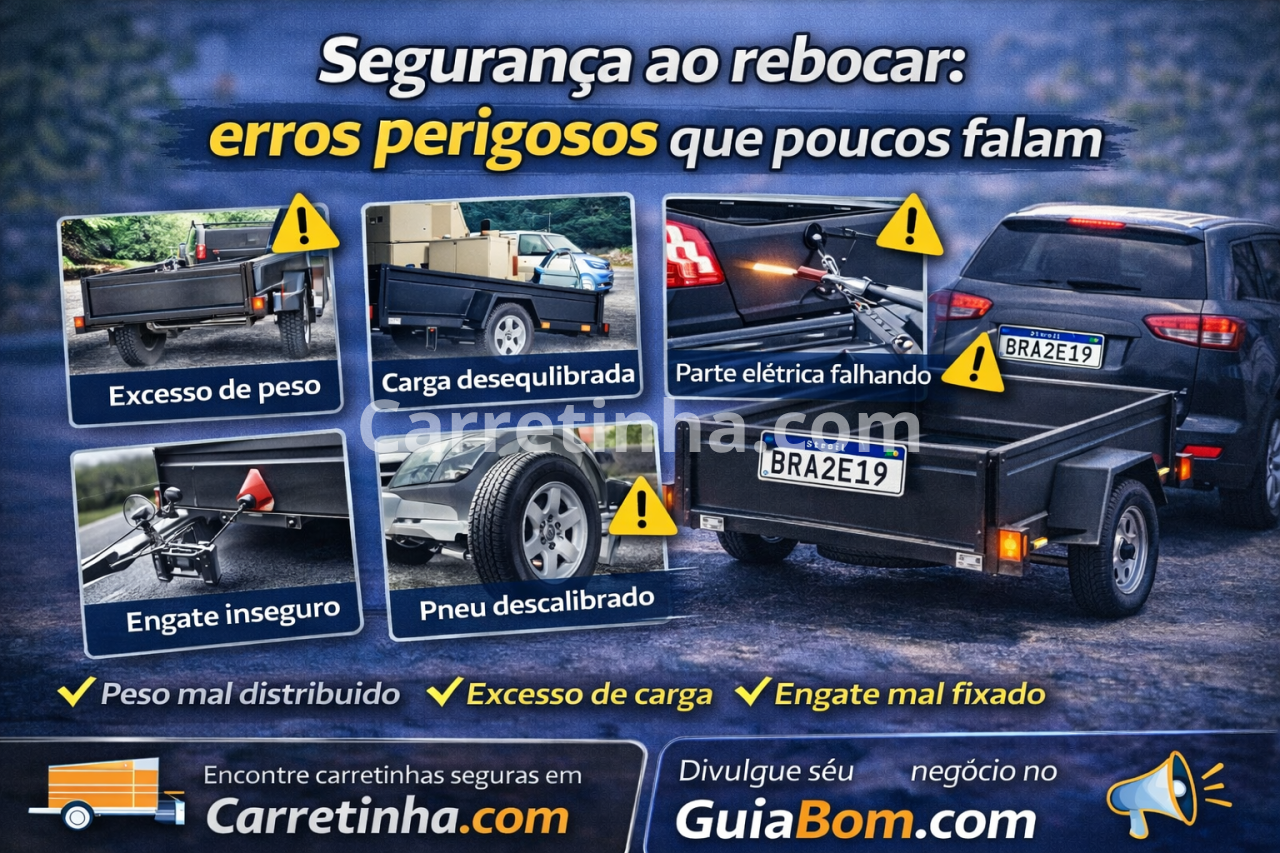 Segurança ao rebocar: erros perigosos que poucos falam