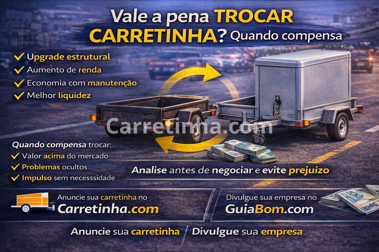Vale a pena trocar carretinha? Quando compensa