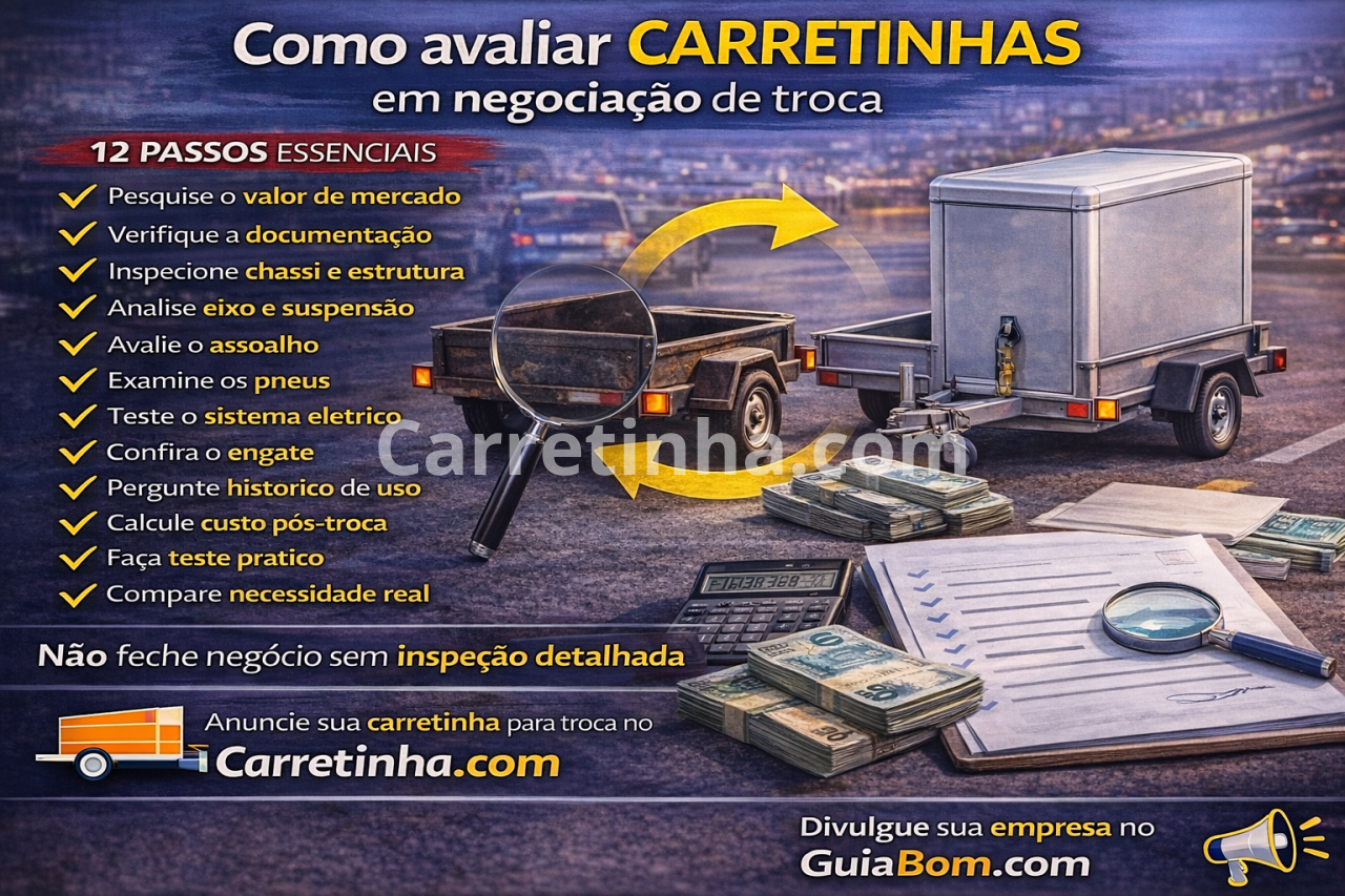 Como avaliar carretinhas em negociação de troca