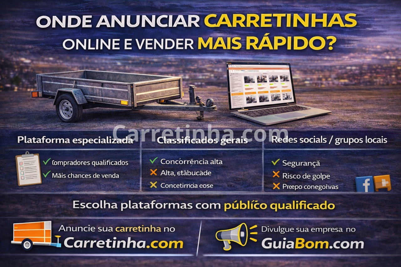 Onde anunciar carretinhas online e vender mais rápido