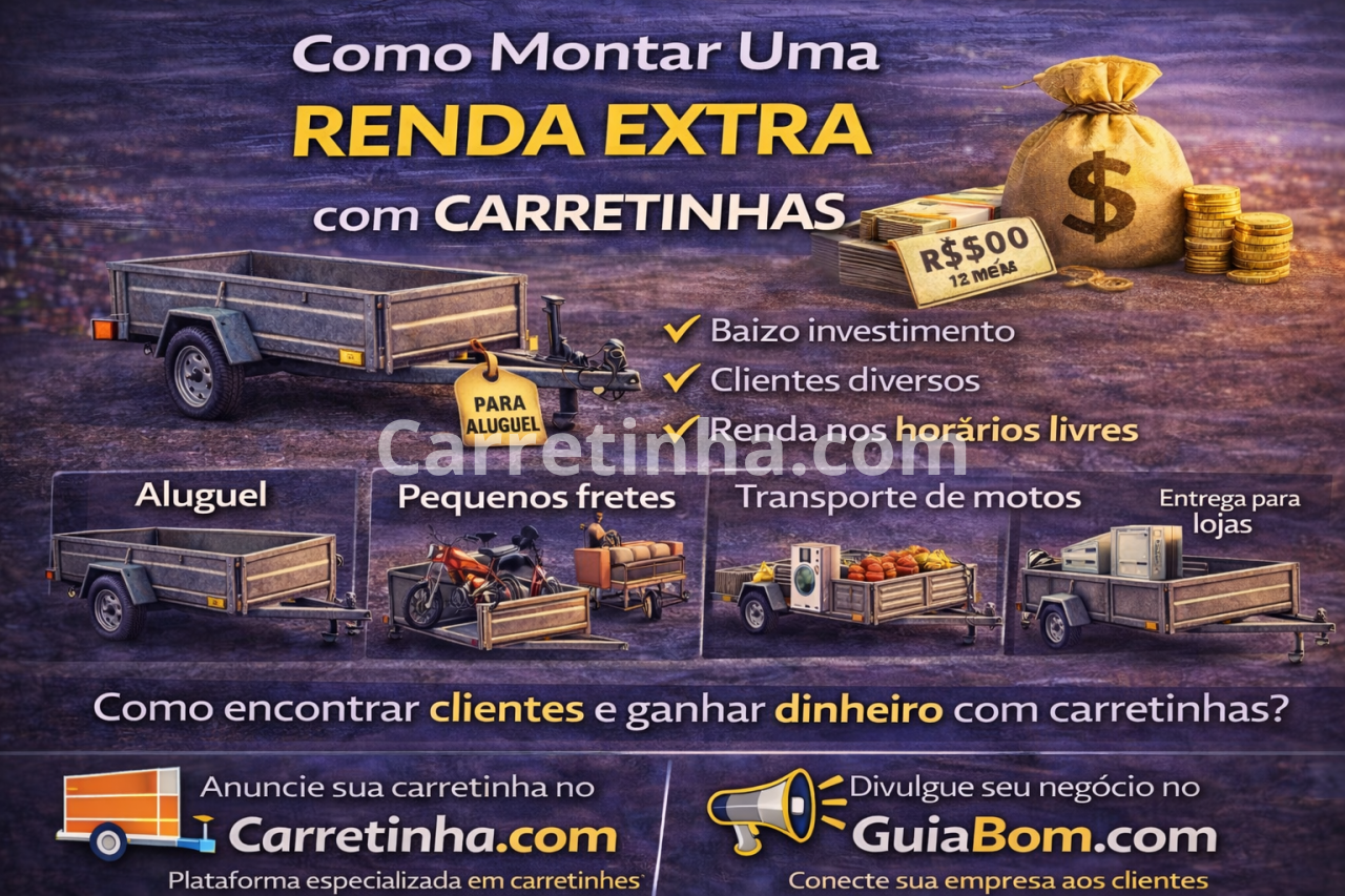 Como montar uma renda extra com carretinhas