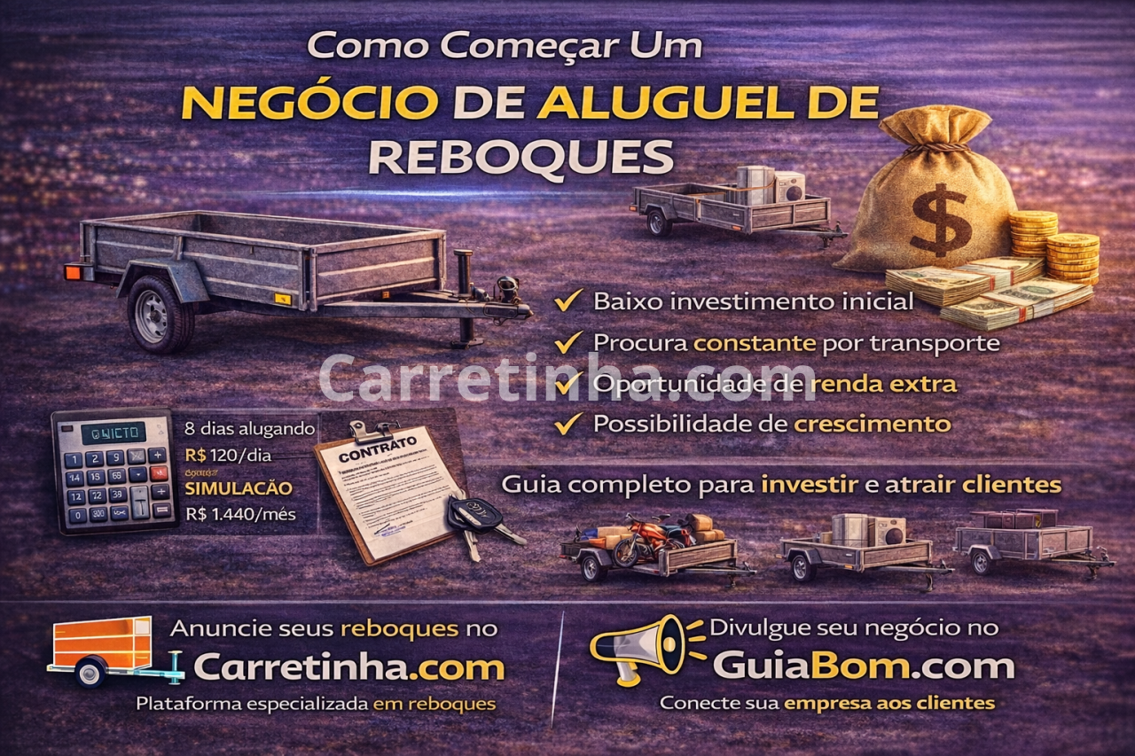 Como começar um negócio de aluguel de reboques