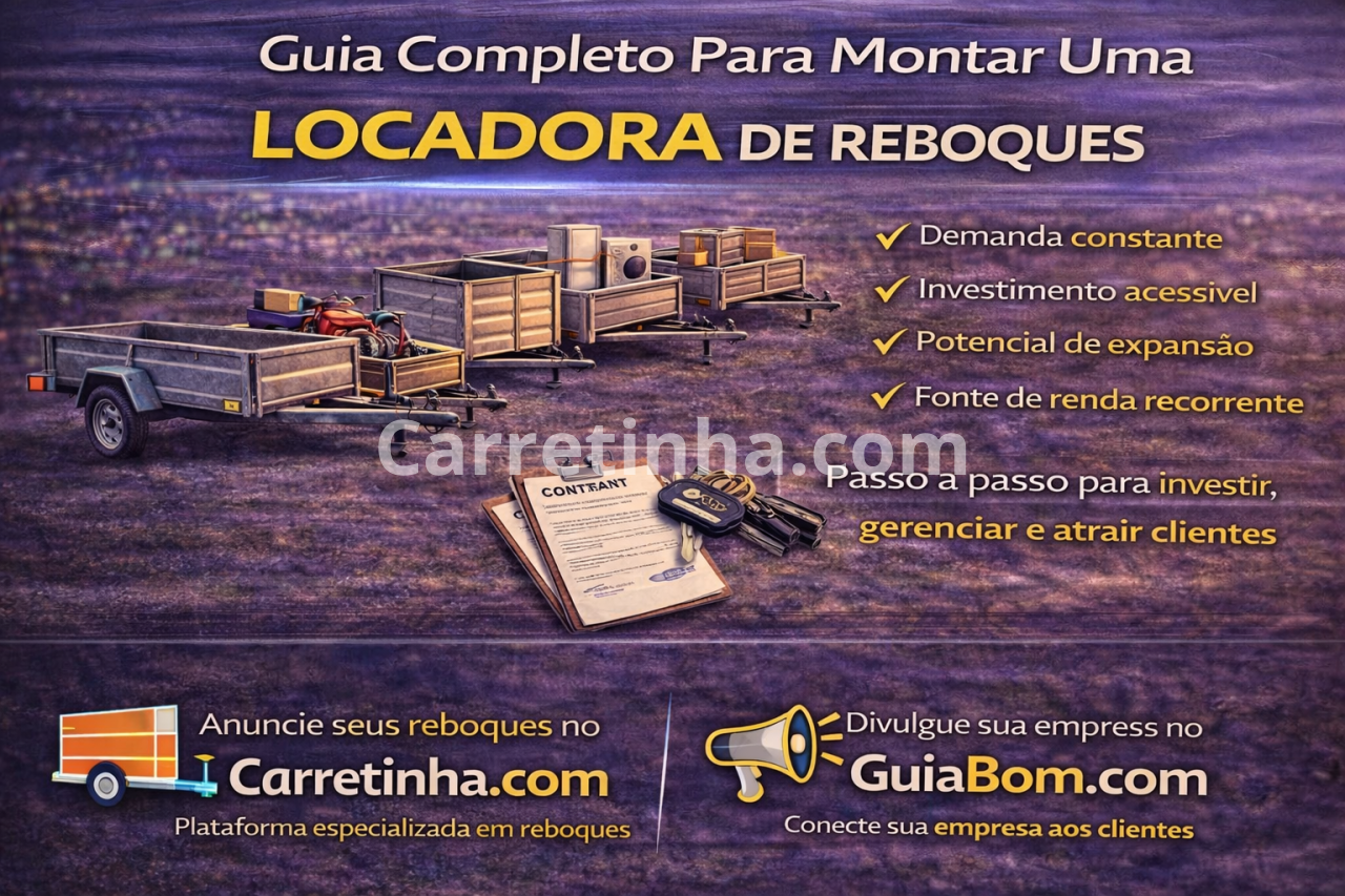Guia completo para montar uma locadora de reboques