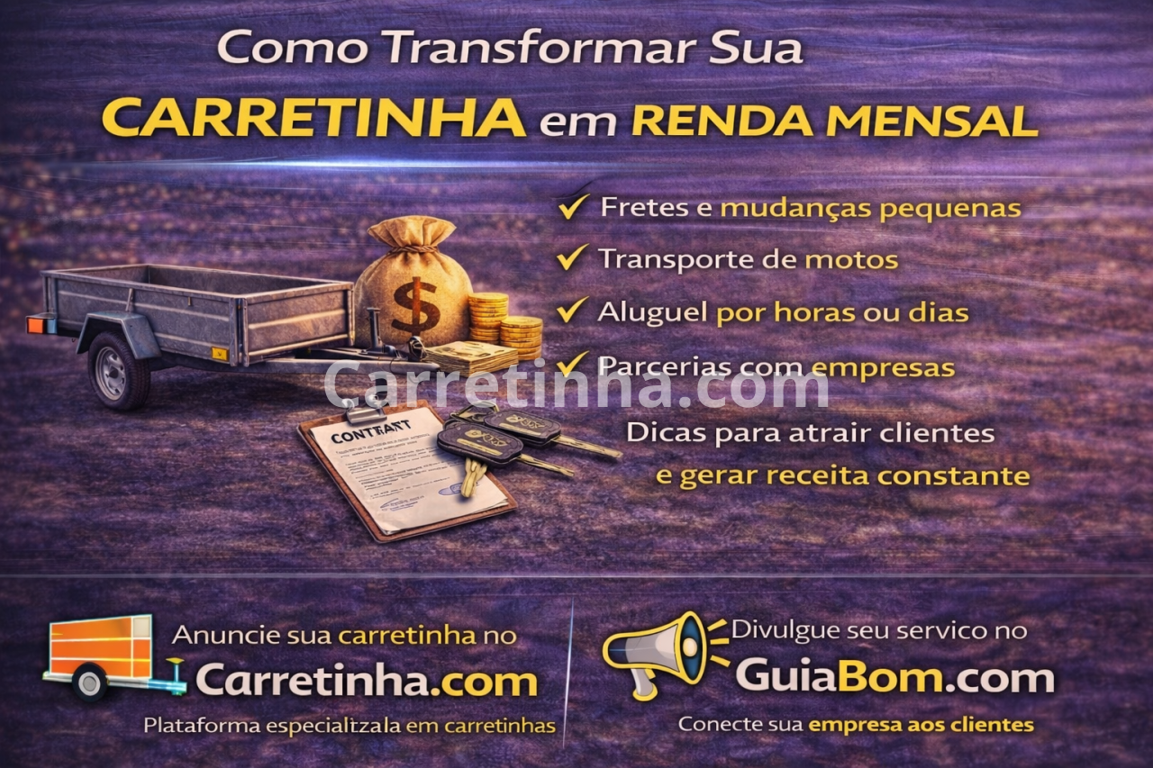 Como transformar sua carretinha em renda mensal