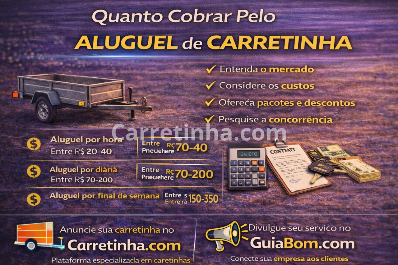 Quanto cobrar pelo aluguel de carretinha