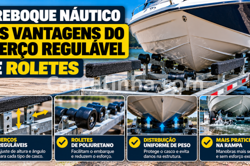 Reboque Náutico: Vantagens do Berço Regulável