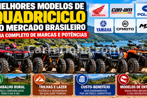 Melhores Modelos de Quadriciclo: Guia de Compra