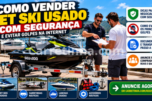 Como Vender Jet Ski Usado com Segurança na Internet