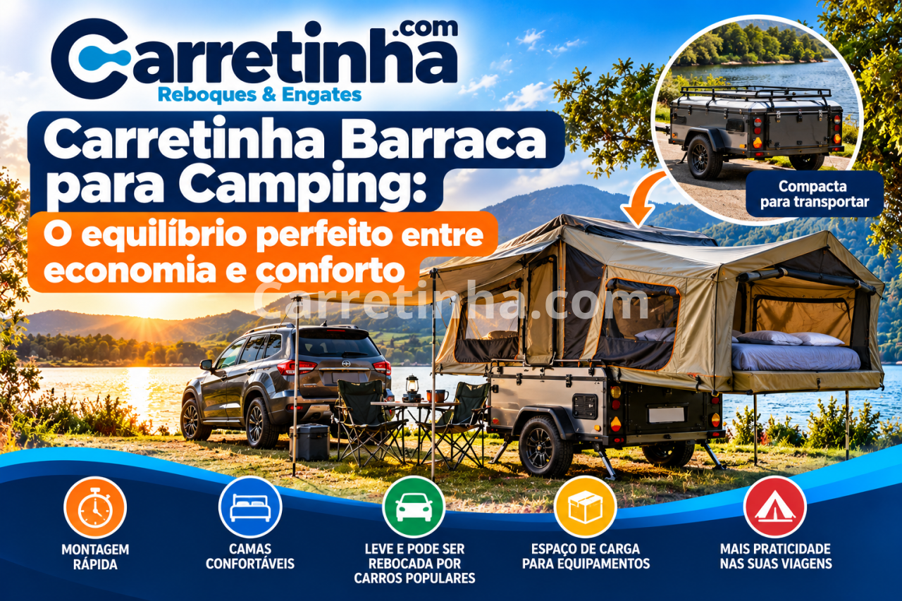 Carretinha Barraca para Camping: Vantagens e Conforto