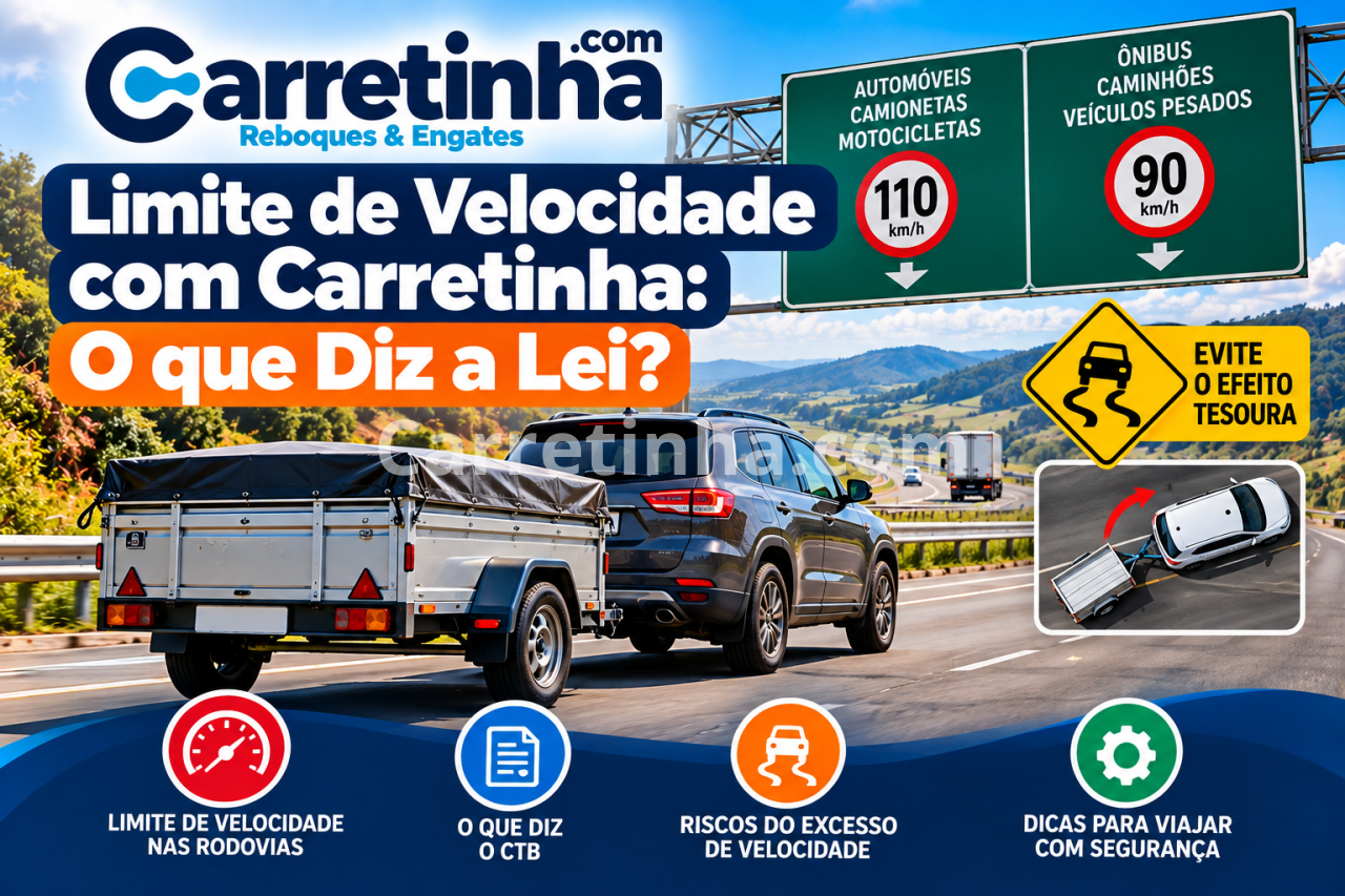 Limite de Velocidade com Carretinha: O Que Diz a Lei?