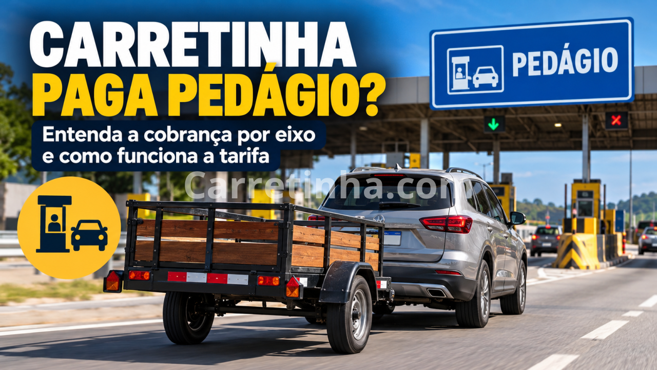 Carretinha Paga Pedágio? Entenda a Cobrança por Eixo