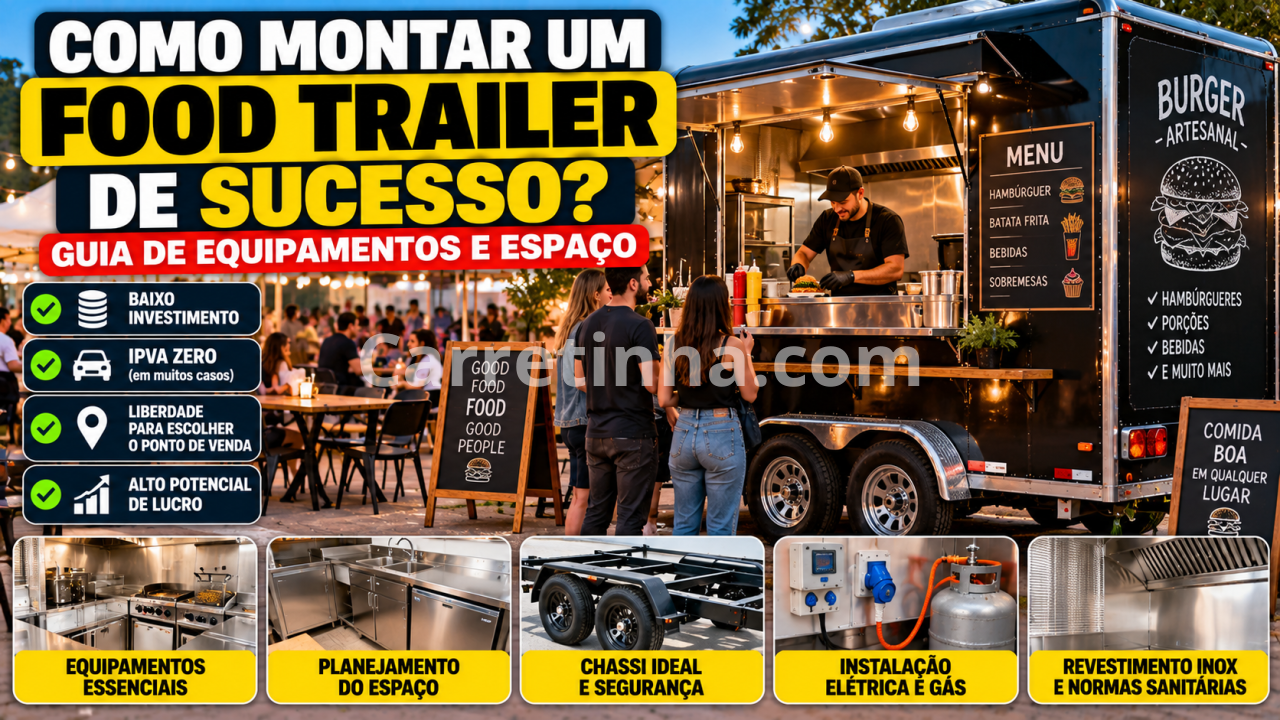 Como Montar um Food Trailer: Guia de Sucesso