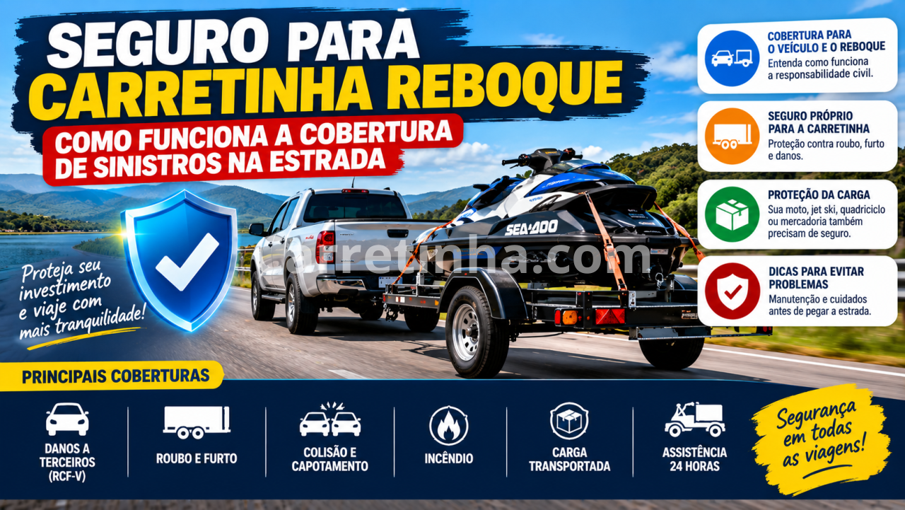 Seguro para Carretinha Reboque: Guia de Coberturas