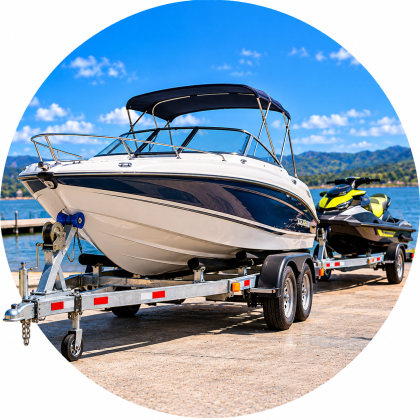 Reboques para Barcos e Jet Skis