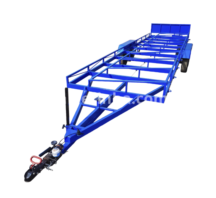 Carretinha reboque para Transporte de Piscina