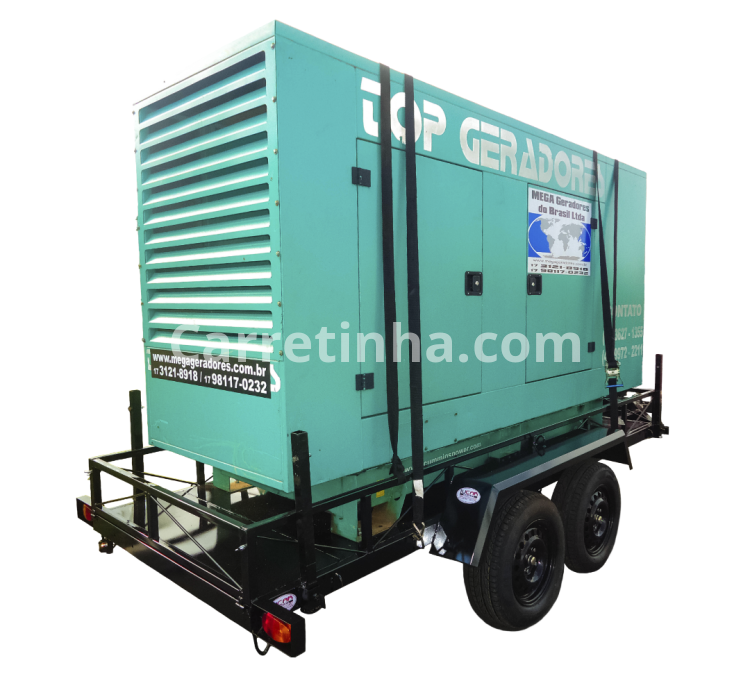 Carretinha para Gerador 1500kg