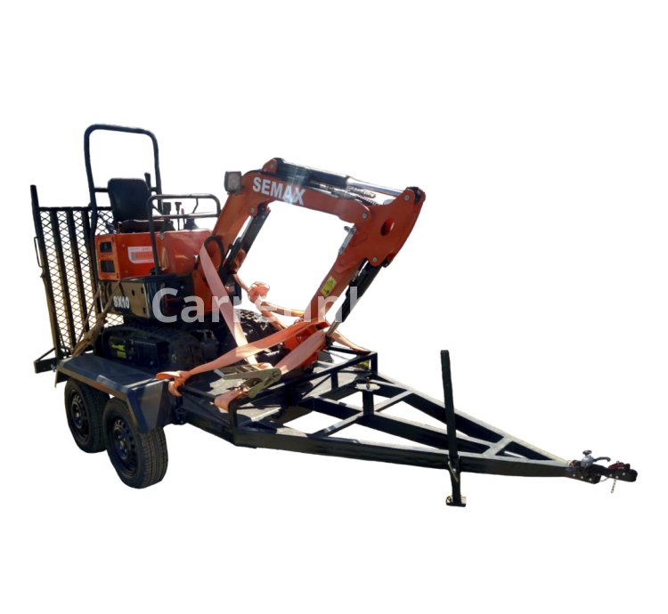 Carretinha para Transporte de Mini Escavadeira 1500Kg (Bobcat)