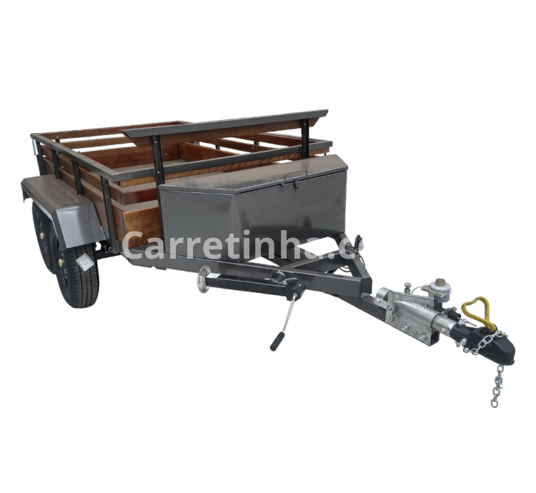 Carretinha de Madeira Especial 2 Eixos