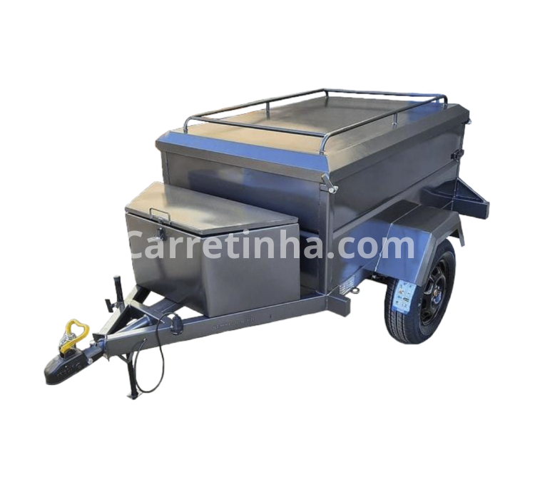 Carretinha Camping com Caixa de Ferramentas