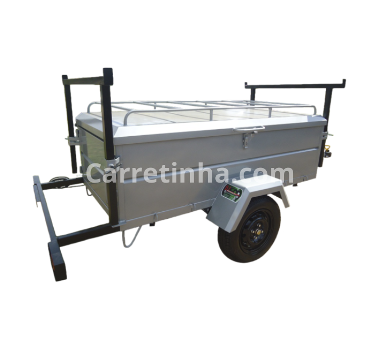 Carretinha reboque camping carga barco
