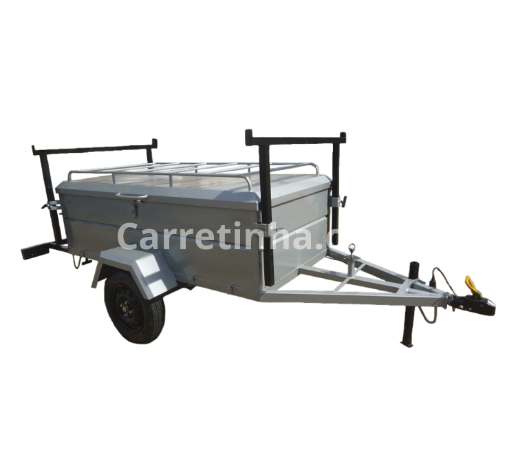 Carretinha reboque camping carga barco