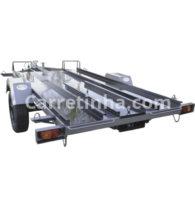 Carretinha Prancha para Transporte de Quadriciclo