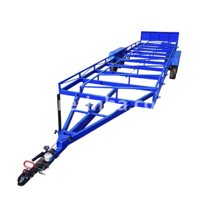 Carretinha reboque para Transporte de Piscina