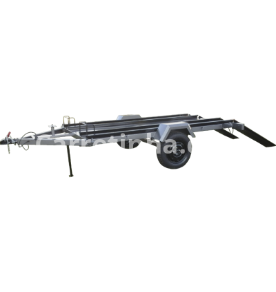 Carretinha para Transporte de 2 Motos 3