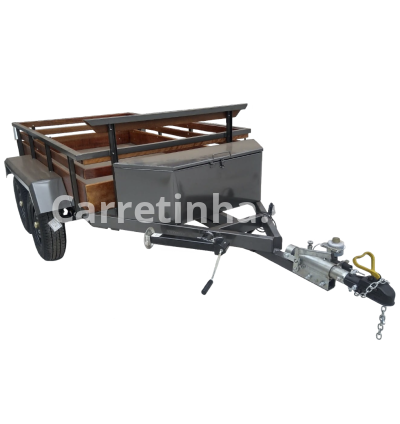 Carretinha de Madeira Especial 2 Eixos