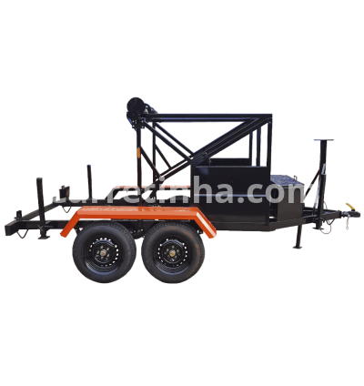 Carretinha para Transporte de Bobina 2 Eixos