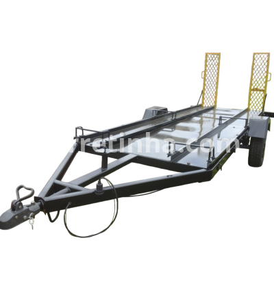 Carretinha reboque para Transporte de 2 Mini Buggys