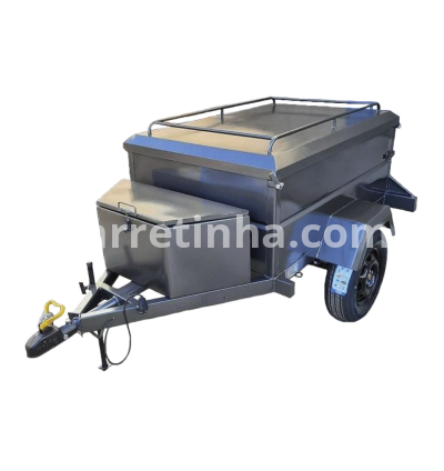 Carretinha Camping com Caixa de Ferramentas