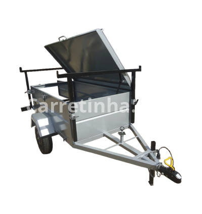 Carretinha reboque camping carga barco 3