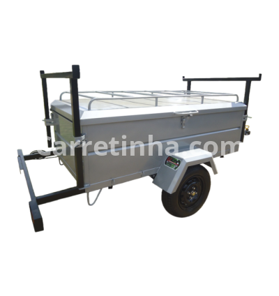 Carretinha reboque camping carga barco